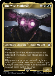 The Wise Mothman (PIP-1067) - Fallout Foil
