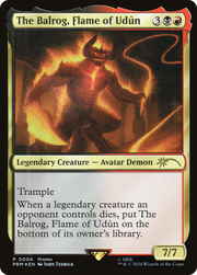 The Balrog, Flame of Udûn (UMP-004) - Tales of Middle-earth Deluxe Commander Kit Foil