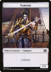 Vampire (T2X2-009) - Double Masters 2022 Tokens