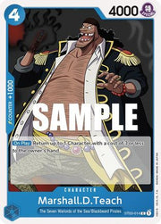 Marshall.D.Teach (ST03-014) - Starter Deck 3: The Seven Warlords of The Sea
