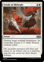 Stroke of Midnight (WOE-033) - Wilds of Eldraine Foil