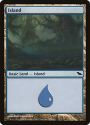 Island (SHM-289) - Shadowmoor Foil