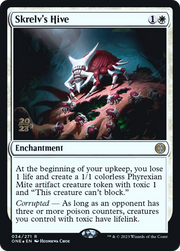 Skrelv's Hive (PRE-34S) - Phyrexia: All Will Be One Promos Foil