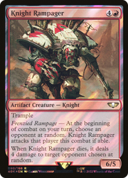 Knight Rampager (40K-080) - Warhammer 40,000 Commander Foil