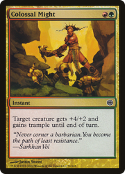 Colossal Might (ARB-051) - Alara Reborn Foil