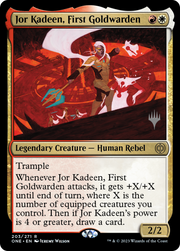 Jor Kadeen, First Goldwarden (PPONE-203P) - Phyrexia: All Will Be One Promos