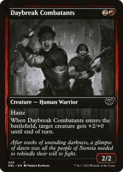 Daybreak Combatants (DBL-420) - Innistrad: Double Feature Foil