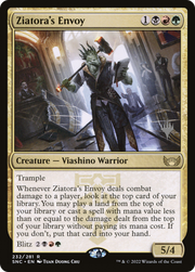 Ziatora's Envoy (PPSNC-232P) - Streets of New Capenna Promos Foil