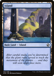 Island (AFR-267) - Adventures in the Forgotten Realms Foil