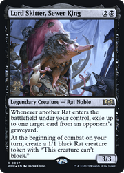 Lord Skitter, Sewer King (PRE-097) - Wilds of Eldraine Promos Foil