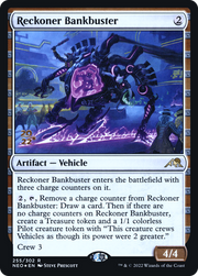 Reckoner Bankbuster (PRE-255) - Kamigawa: Neon Dynasty Promos Foil