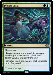 Decisive Denial (PRM-90172) - Magic Online Promos Foil
