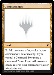 Command Mine (UNK-CL03B) - Unknown Event