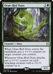Oran-Rief Ooze (PPZNR-198P) - Zendikar Rising Promos Foil