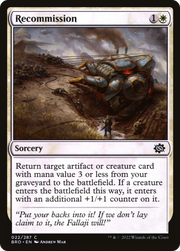Recommission (BRO-022) - The Brothers' War