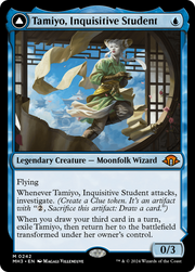 Tamiyo, Inquisitive Student // Tamiyo, Seasoned Scholar (MH3-242) - Modern Horizons 3