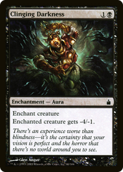 Clinging Darkness (RAV-080) - Ravnica: City of Guilds Foil
