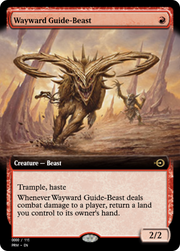 Wayward Guide-Beast (PRM-83796) - Magic Online Promos Foil