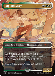 Captain Sisay (SLD-1913) - Secret Lair Drop (Borderless)