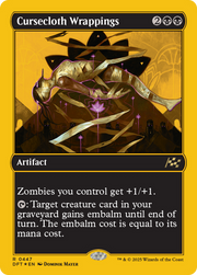 Cursecloth Wrappings (DFT-447) - Aetherdrift Foil