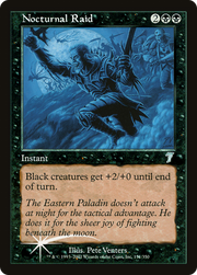 Nocturnal Raid (7ED-151★) - Seventh Edition Foil