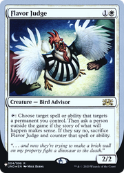 Flavor Judge (LIST-003) - The List (Unfinity Foil Edition) Foil