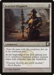 Sentinel Dispatch (CNS-011) - Conspiracy