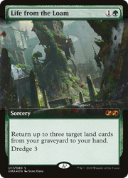 Life from the Loam (UMA:BT-U17) - Ultimate Box Topper: (Extended Art) Foil