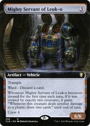 Mighty Servant of Leuk-o (CLB-598) - Commander Legends: Battle for Baldur's Gate: (Extended Art)