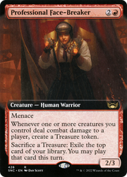 Professional Face-Breaker (SNC-426) - Streets of New Capenna: (Extended Art) Foil