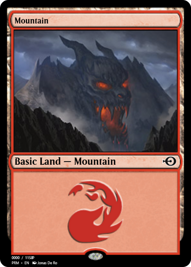 Mountain (PRM-81868) - Magic Online Promos Foil