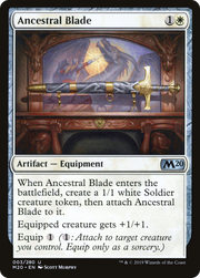 Ancestral Blade (M20-003) - Core Set 2020 Foil
