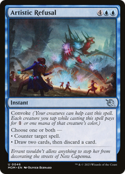 Artistic Refusal (MOM-046) - March of the Machine Foil