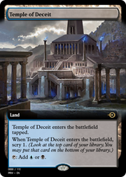 Temple of Deceit (PRM-79873) - Magic Online Promos Foil
