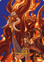 Phlage, Titan of Fire's Fury // Phlage, Titan of Fire's Fury (AMH3-050) - Modern Horizons 3 Art Series (Borderless)