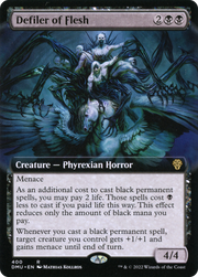 Defiler of Flesh (DMU-400) - Dominaria United: (Extended Art) Foil