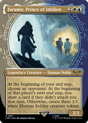 Faramir, Prince of Ithilien (LTR-811) - The Lord of the Rings: Tales of Middle-earth: (Showcase) (Borderless) Foil
