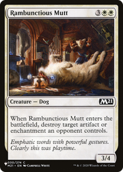 Rambunctious Mutt (LIST-M21-30) - The List