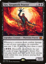 Gix, Yawgmoth Praetor (BRO-095) - The Brothers' War