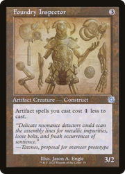 Foundry Inspector (BRR-079) - The Brothers' War Retro Artifacts Foil