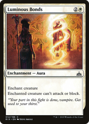 Luminous Bonds (RIX-012) - Rivals of Ixalan Foil