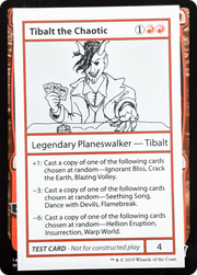 Tibalt the Chaotic (CMB1-066) - Mystery Booster Playtest Cards 2021