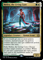 Melira, the Living Cure (PPONE-209P) - Phyrexia: All Will Be One Promos Foil