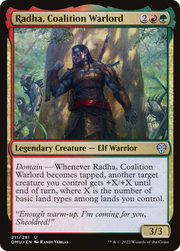 Radha, Coalition Warlord (DMU-211) - Dominaria United Foil