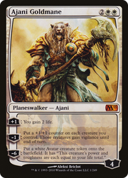Ajani Goldmane (M11-001) - Magic 2011