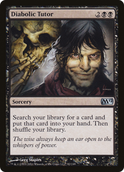 Diabolic Tutor (M12-092) - Magic 2012 Foil