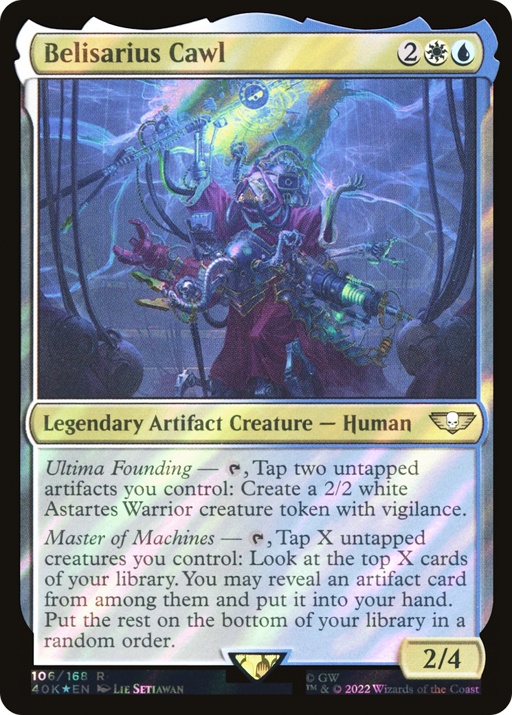 Belisarius Cawl (40K-106) - Warhammer 40,000 Commander Foil