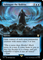 Subjugate the Hobbits (LTC-107) - Tales of Middle-earth Commander: (Extended Art)