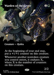 Warden of the Grove (TDM-351) - Tarkir: Dragonstorm: (Showcase) (Borderless)