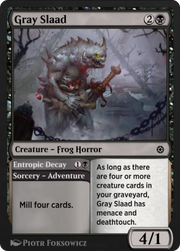 Gray Slaad // Entropic Decay (HBG-156) - Alchemy Horizons: Baldur's Gate